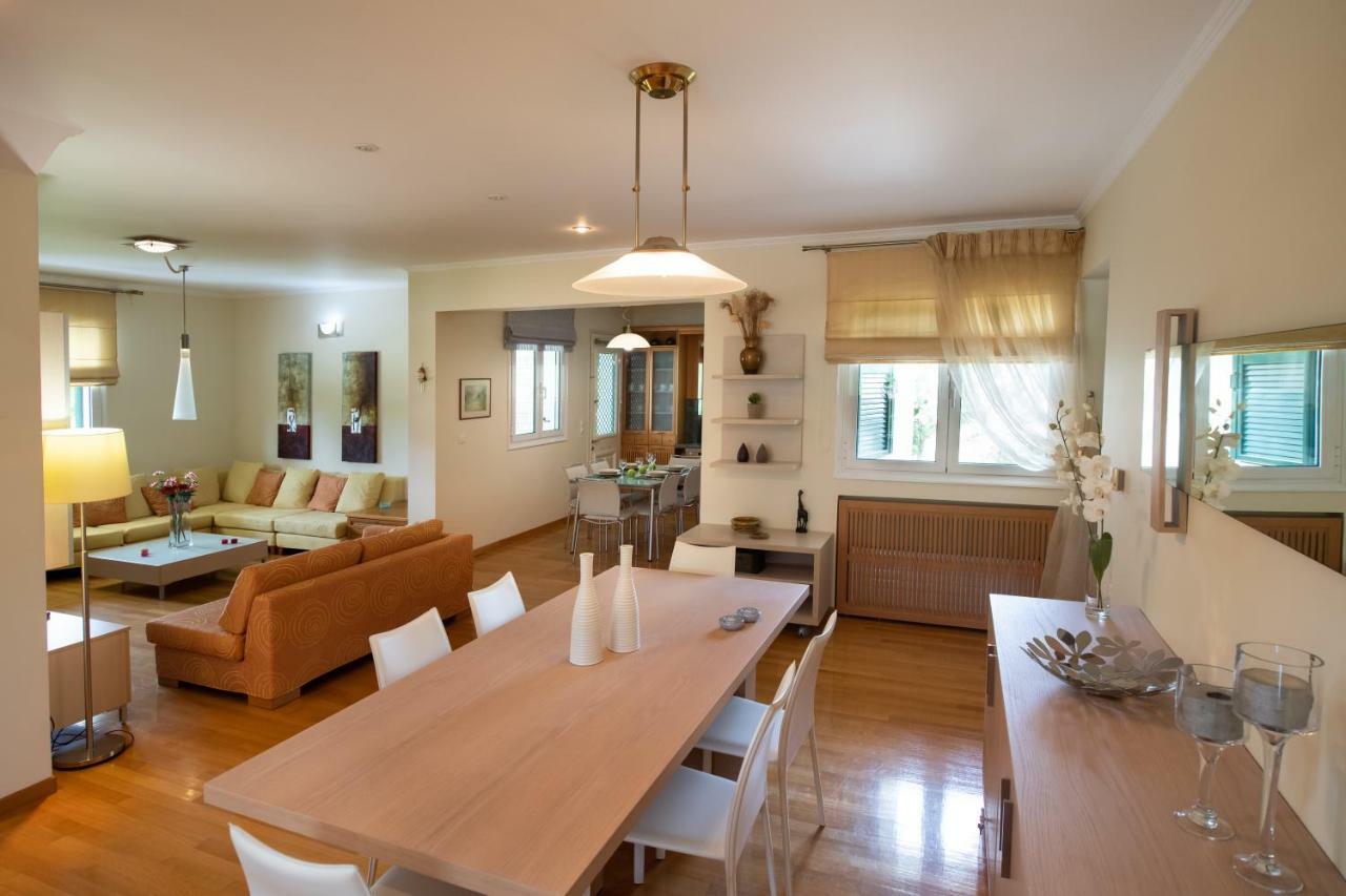 Violet Luxury Villa Kalligoni Kültér fotó