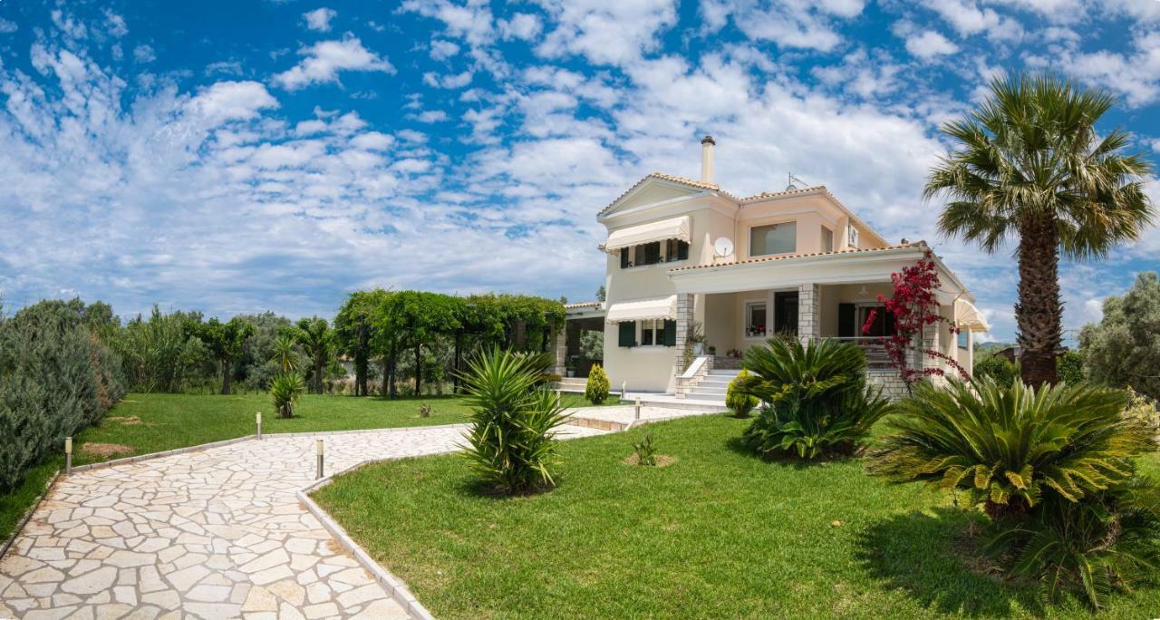 Violet Luxury Villa Kalligoni Kültér fotó