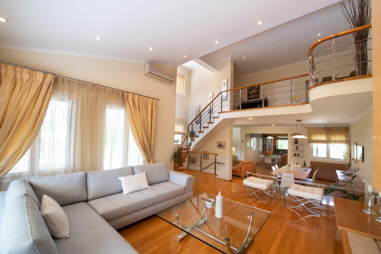 Violet Luxury Villa Kalligoni Kültér fotó