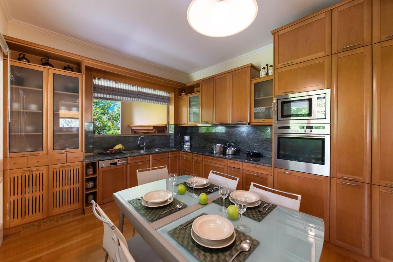 Violet Luxury Villa Kalligoni Kültér fotó
