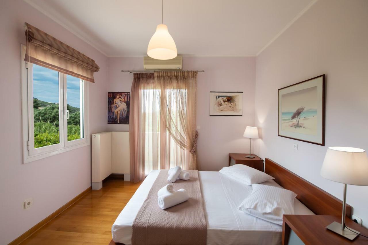 Violet Luxury Villa Kalligoni Kültér fotó