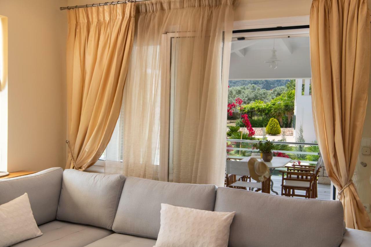 Violet Luxury Villa Kalligoni Kültér fotó